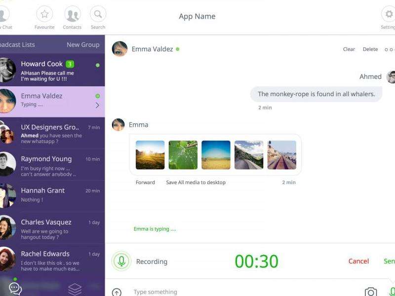 分析Facebook作为聊天软件的功能和特点，与其他聊天软件进行比较